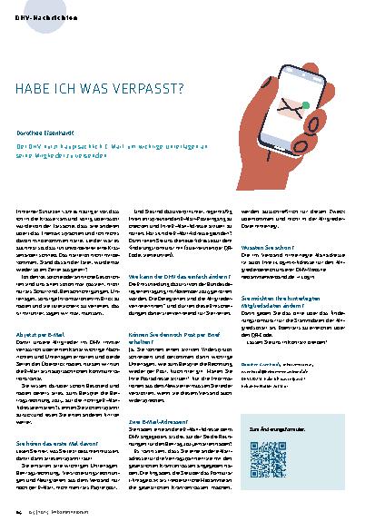 Vorschauseite 1: Habe ich was verpasst?