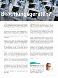 Vorschauseite 2: Covid und Beatmung: Alles besser mit mehr Beatmungsgeräten?
