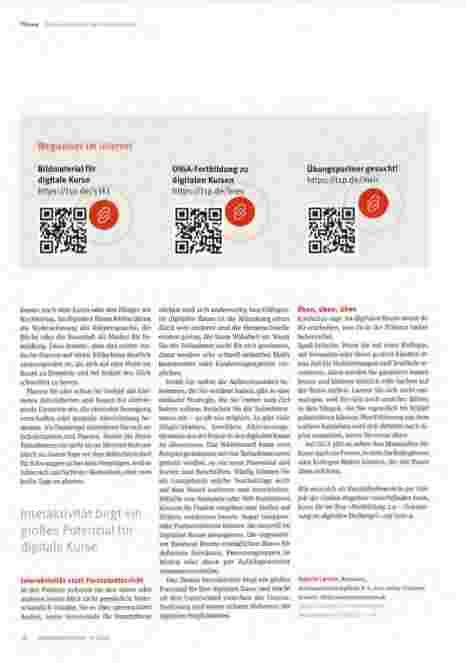 Vorschauseite 5: Kursleiterin im virtuellen Raum