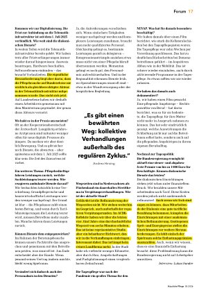 Vorschauseite 2: „Die Versorgung wird aufrechterhalten“