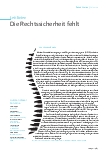 Vorschauseite 2: Leitlinien: Die Rechtssicherheit fehlt.