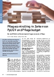 Vorschauseite 1: Pflegecontrolling in Zeiten von PSG II und Pflegebudget: Kür und Pflicht zur Steuerung der Engpassressource Pflege