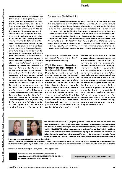 Vorschauseite 4: Transdisziplinär gesundheitsförderliche Lebenswelten schaffen.