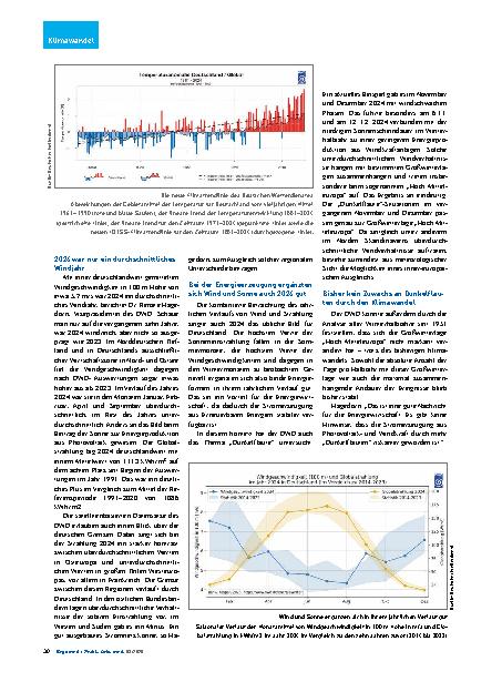 Vorschauseite 3: Deutschland erlebt heute schon gravierende Folgen des Klimawandels
