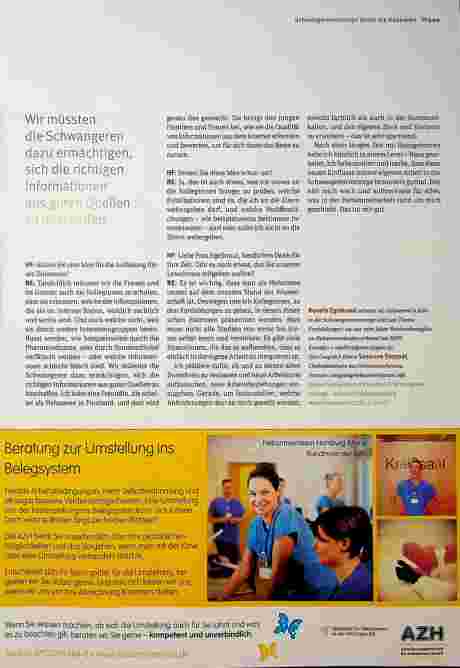Vorschauseite 6: Schwangerenvorsorge - Arbeiten mit Regieanweisung