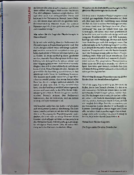 Vorschauseite 5: Frei durch Bewegung Einblicke in den Praxisalltag