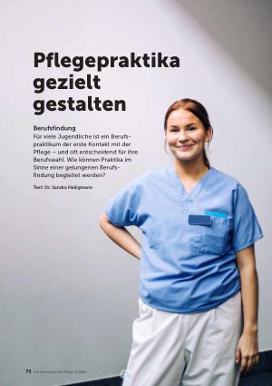 Vorschauseite 1: Pflegepraktika gezielt gestalten