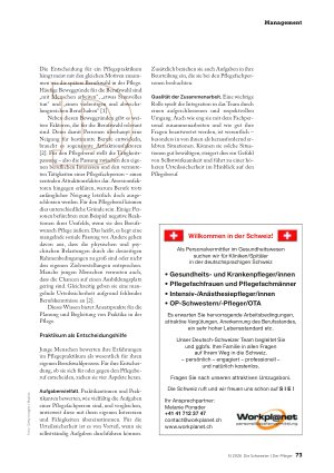 Vorschauseite 2: Pflegepraktika gezielt gestalten