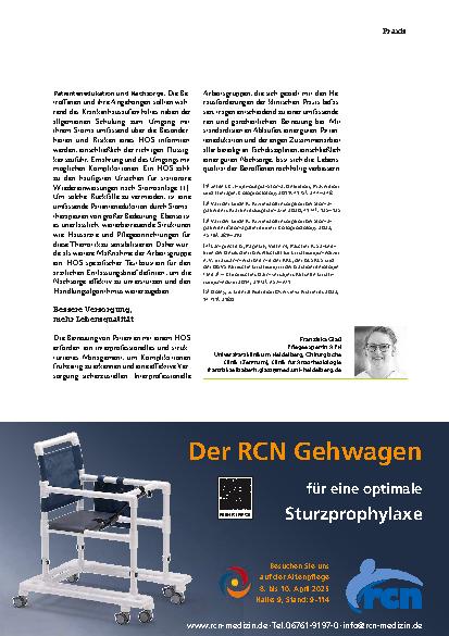 Vorschauseite 4: Professionell handeln bei High-Output-Stoma