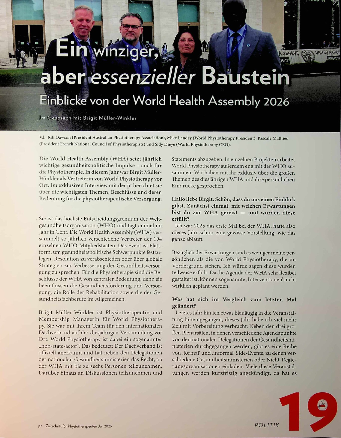 Vorschauseite 1: Ein winziger, aber essenzieller Baustein