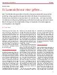 Vorschauseite 1: Es kann nicht nur eine geben…