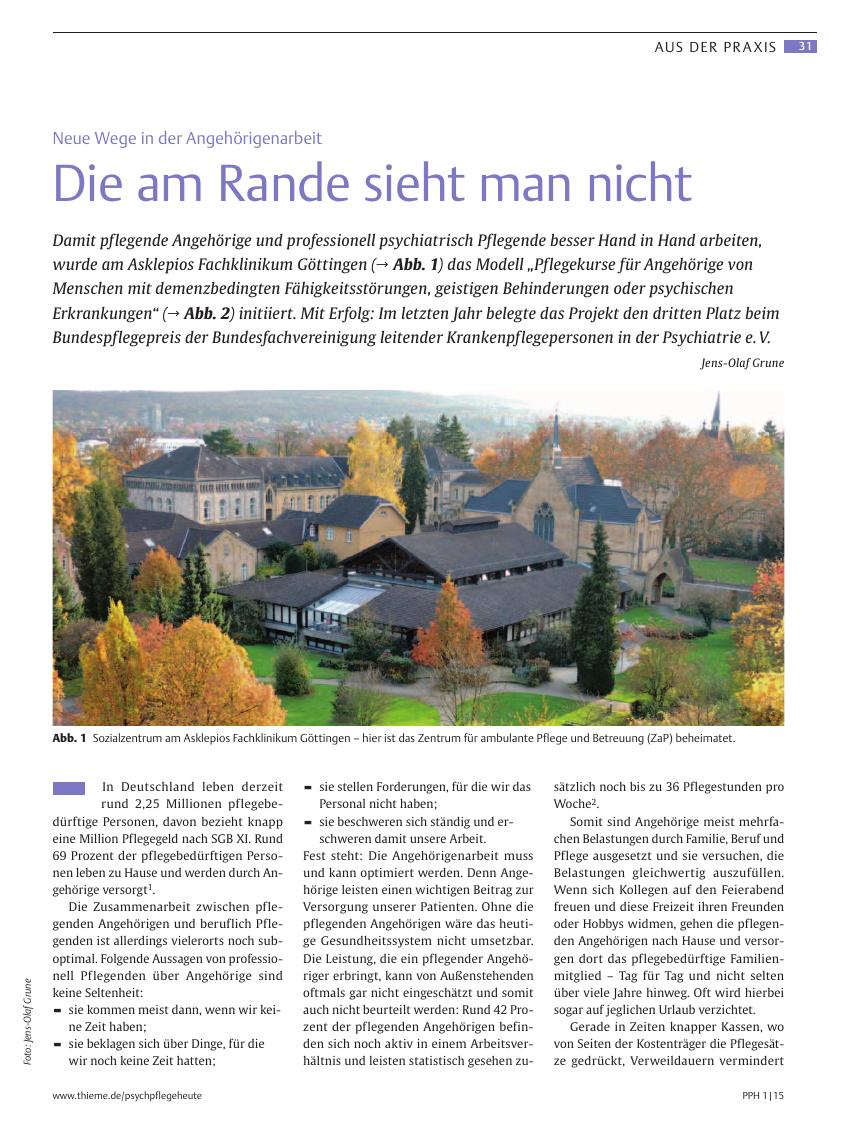 Vorschauseite 1: Die am Rande sieht man nicht
