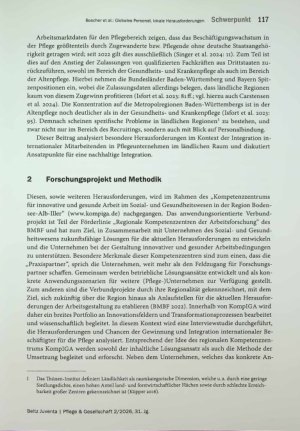 Vorschauseite 3: Globales Personal, lokale Herausforderungen: Integration internationaler Pflegebeschäftigter in ländlichen Regionen