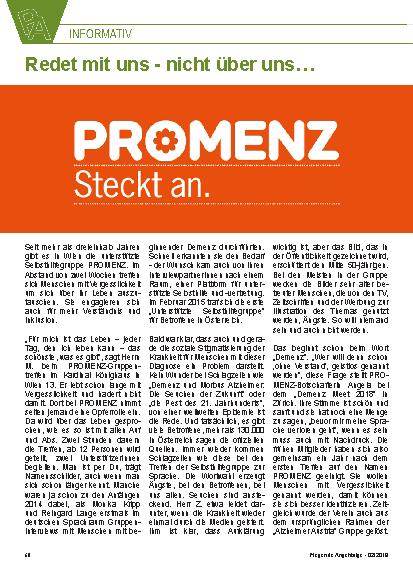 Vorschauseite 1: Redet mit uns - nicht über uns…