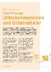 Vorschauseite 1: Mit Mut und Leidenschaft: Tipps für junge Unternehmerinnen und Unternehmer