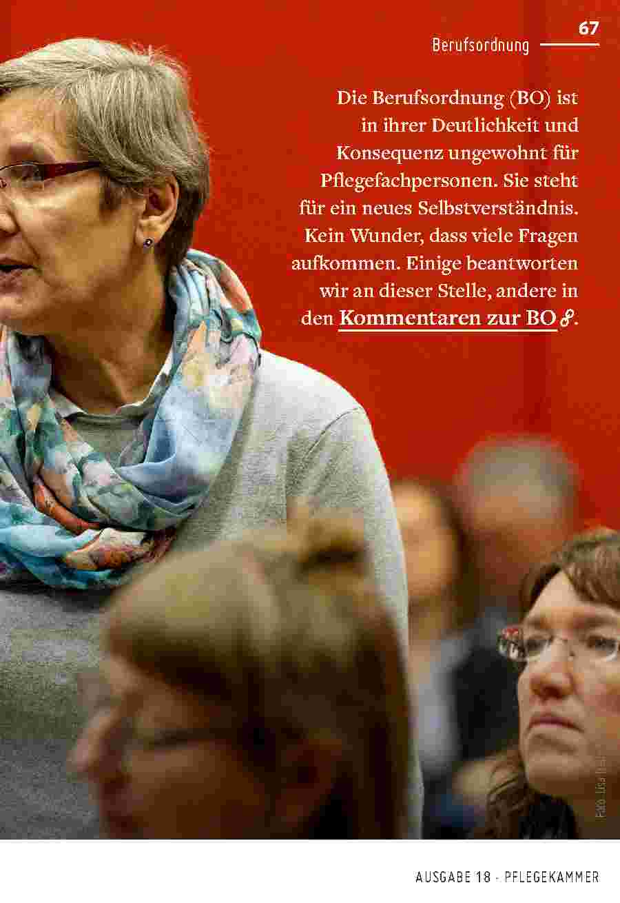 Vorschauseite 2: Häufige Fragen zur Berufsordnung: Worauf Mitglieder immer wieder fragen
