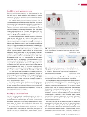 Vorschauseite 2: KISS – Keep it simple and smart Dried Blood Spot und Paper Spray