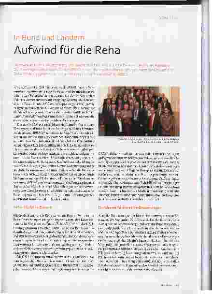 Vorschauseite 1: Aufwind für die Reha