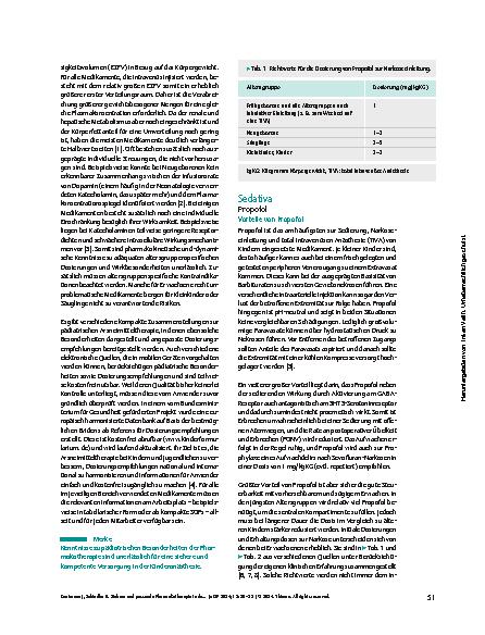 Vorschauseite 2: Sichere und passende Pharmakotherapie in der Kinderanästhesie