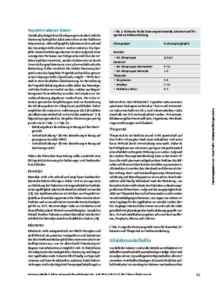 Vorschauseite 4: Sichere und passende Pharmakotherapie in der Kinderanästhesie