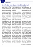 Vorschauseite 2: Vom Risikozum Sicherheitsfaktor Mensch