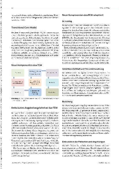 Vorschauseite 2: Advanced Practice Nursing im aufsuchenden Setting: Das Transitional Care Model in der gerontopsychiatrischen Versorgung