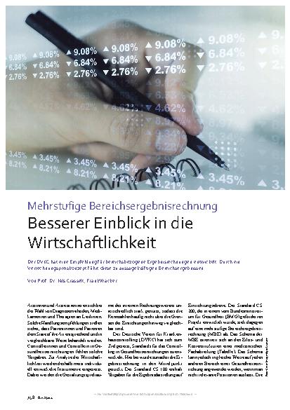Vorschauseite 1: Mehrstufige Bereichsergebnisrechnung: Besserer Einblick in die Wirtschaftlichkeit