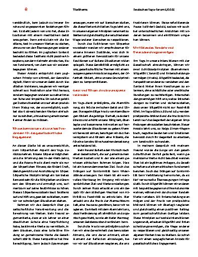 Vorschauseite 3: Gesellschaftlichen Herausforderungen mit einem yogischen Geist begegnen