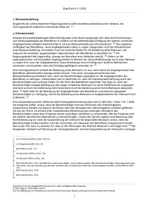 Vorschauseite 5: Aktuelles aus dem Betreuungsrecht