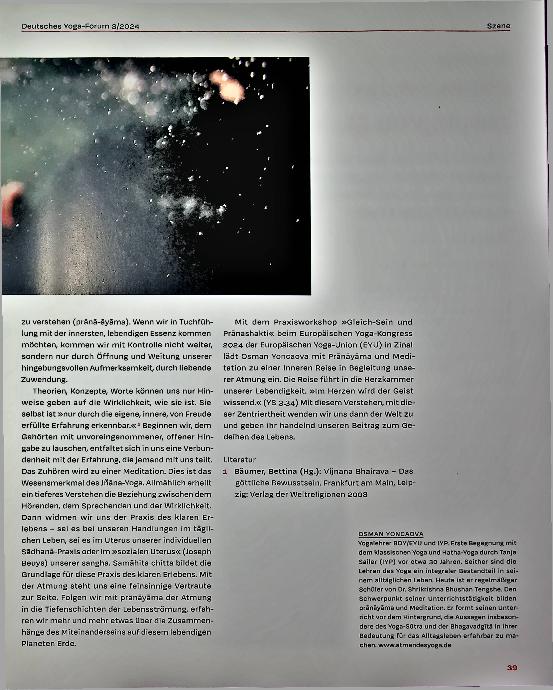 Vorschauseite 3: Die fließende Qualität der Lebendigkeit und Einsicht in Samatva.