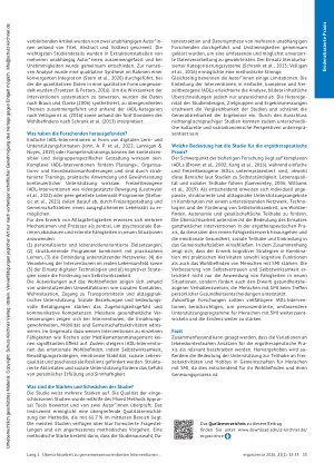 Vorschauseite 2: Studienzusammenfassung