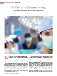 Vorschauseite 1: 43. Deutscher Krankenhaustag Postpandemische Perspektiven für die Krankenhäuser