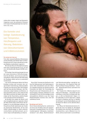 Vorschauseite 2: Bonding first! Nähe als Medizin im Perinatalzentrum