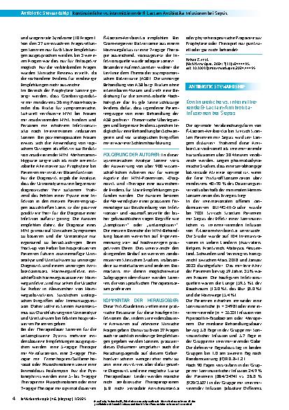 Vorschauseite 3: Aktuelle Epidemiologie und Diagnostik in der Mikrobiologie