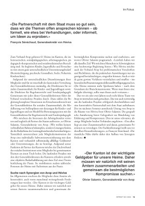 Vorschauseite 4: Vom Kanton Waadt als Partner anerkannt