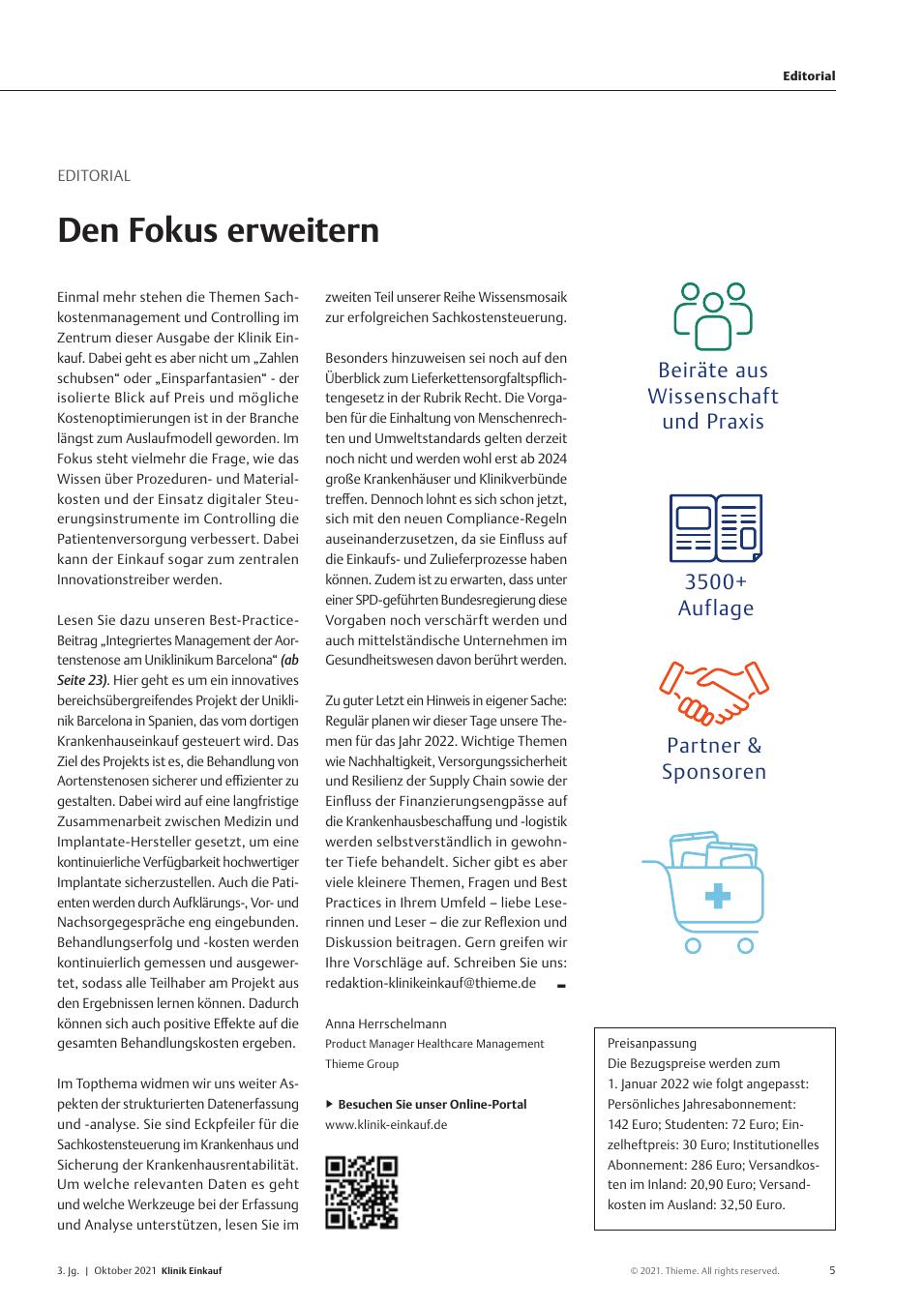 Vorschauseite 1: Den Fokus erweitern
