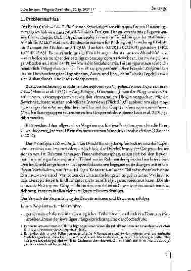 Vorschauseite 2: Bewohnerinnen von Altenpflegeeinrichtungen als Zielgruppe des Gruppendiskussionsverfahrens: Eine forschungsmethodische Reflexion