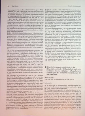 Vorschauseite 6: Krankenversicherungsrecht ♦ Vertrag zur Heilmittelversorgung (hier: Physiotherapie) - Schiedsspruch - kein zwingendes Preisfestsetzungsmodell