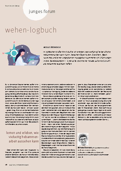 Vorschauseite 1: Wehen-Logbuch