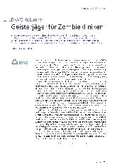 Vorschauseite 1: Geisterjäger für Zombiekliniken