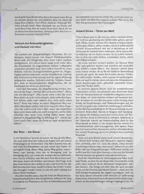 Vorschauseite 2: Sinn erfahren durch die Sinne