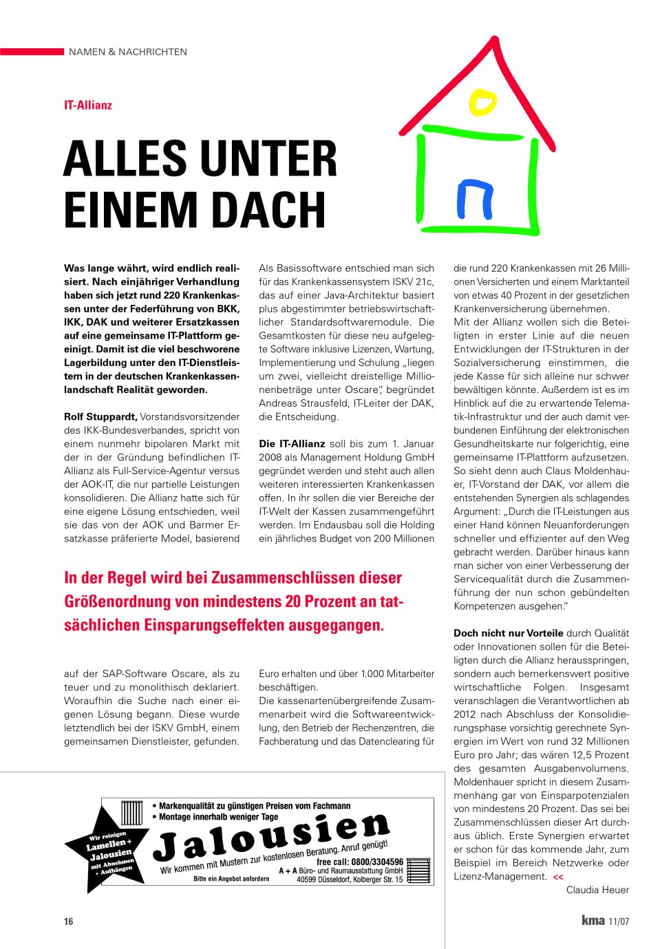 Vorschauseite 1: Alles unter einem Dach