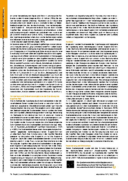 Vorschauseite 2: Vermittlung digitaler Kompetenzen für Therapieberufe im Bachelorstudium – Erprobung und Evaluation von technologieassistierten Diagnostikmitteln am Beispiel des ErgoPen Neo