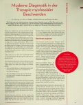 Vorschauseite 1: Moderne Diagnostik in der Therapie myofaszialer Beschwerden
