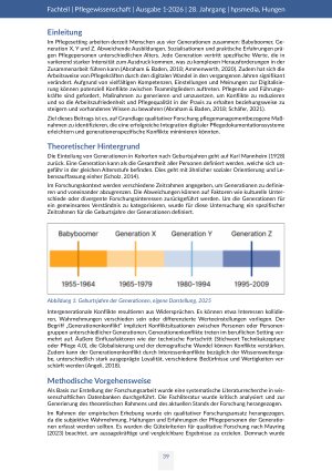 Vorschauseite 2: Auswirkungen der Digitalisierung von Pflegedokumentation auf Generationenkonflikte im Berufsfeld der Pflege