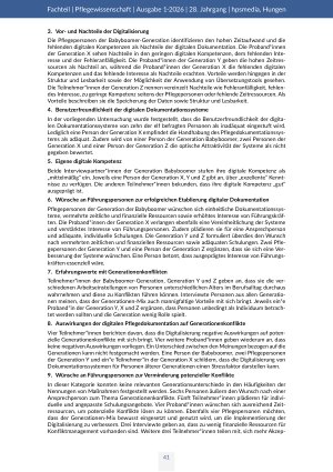 Vorschauseite 4: Auswirkungen der Digitalisierung von Pflegedokumentation auf Generationenkonflikte im Berufsfeld der Pflege