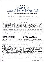 Vorschauseite 1: Wenn alle Intensivbetten belegt sind.