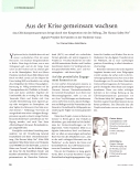 Vorschauseite 1: Aus der Krise gemeinsam wachsen
