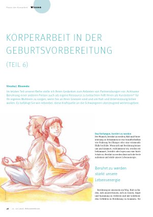 Vorschauseite 1: Körperarbeit in der Geburtsvorbereitung Teil 6