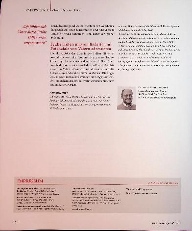Vorschauseite 3: Väter in den Frühen Hilfen: Ressourcen und Risiken